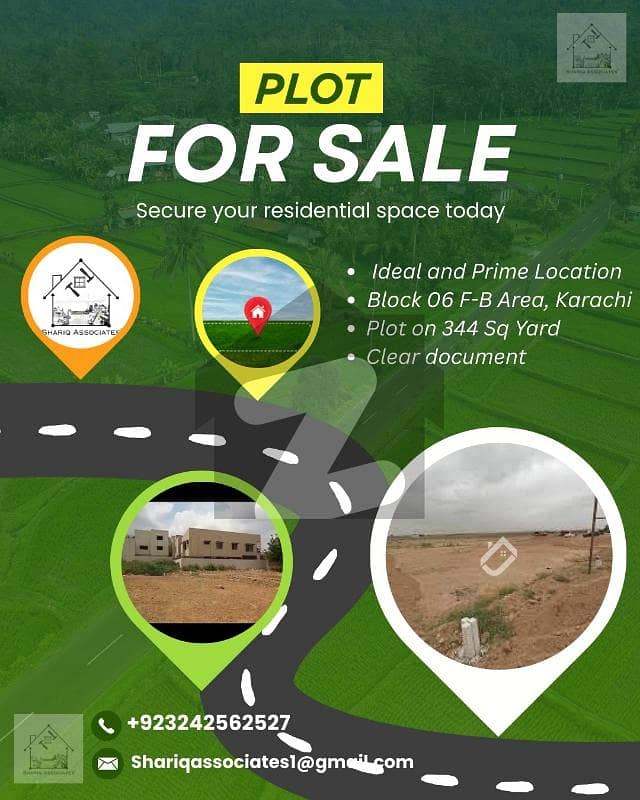Open Plot available on prime location of Block 6