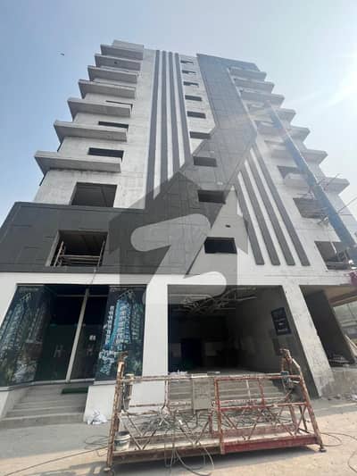 Ready Fully Furnished 1 Bedroom Apartment On Installment For Sale On Main MM Alam Road