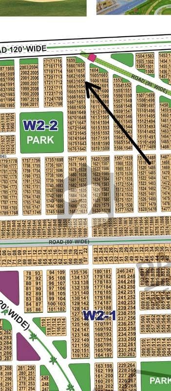 DHA Multan Sector W2 1 Kanal Low Budget Residential Plot Near To Park, Masjid And Commercial.