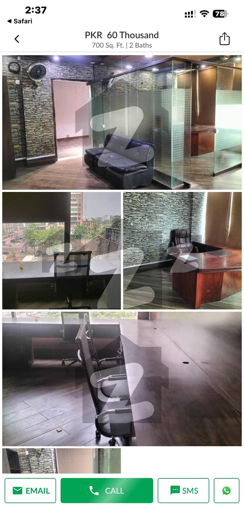 مین مارکیٹ گلبرگ,لاہور میں 3 مرلہ دفتر 85.0 لاکھ میں برائے فروخت۔