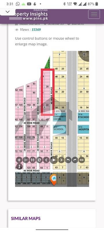 سعدی گارڈن - بلاک 4 سعدی گارڈن,سکیم 33,کراچی میں 10 مرلہ رہائشی پلاٹ 1.24 کروڑ میں برائے فروخت۔