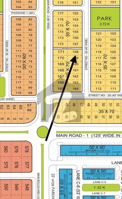10 MARLA CORNER PLOT FOR SALE F-17 ISLAMABAD ALL FACILITY AVAILABLE CDA PPROVED SECTOR