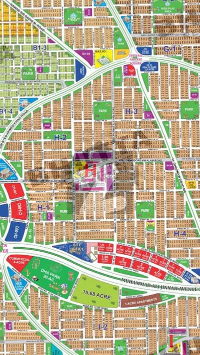 ڈی ایچ اے فیز 1 سیکٹر ایچ - بلاک 4 ڈی ایچ اے فیز 1 ۔ سیکٹر ایچ,ڈی ایچ اے فیز 1,ڈی ایچ اے ڈیفینس,ملتان میں 8 مرلہ کمرشل پلاٹ 3.5 کروڑ میں برائے فروخت۔