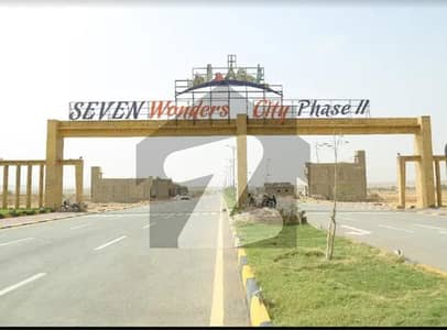 Seven wonders City phase 2,  80 Square Yard Residential Plot Is Available For Sale In Nooriabad Karachi