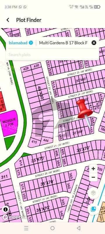 B17 Block F 9.5 Mrla Corner Plot For sale