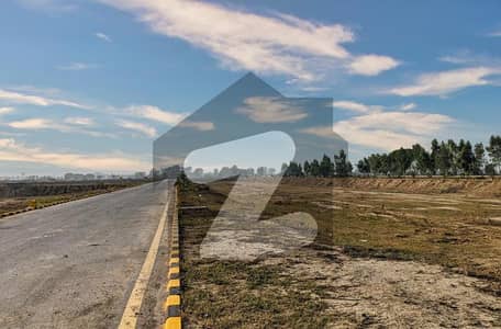 Possession available 10 Marla plot C block 75 feet road on ground good location plot for sale in LDA City Lahore