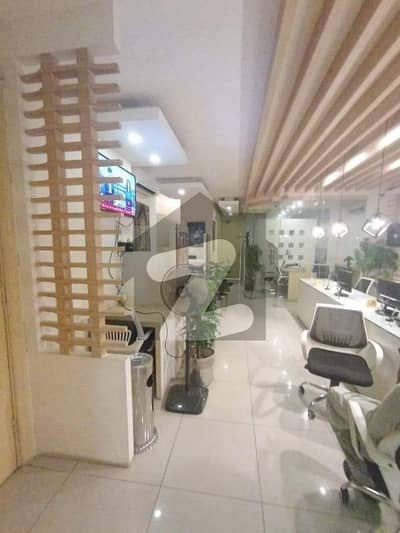 LUXURIOUS FULLY FURNISHED SMALL OFFICE FOR RENT IN PRIME SHAHBAZ COMMERCIAL