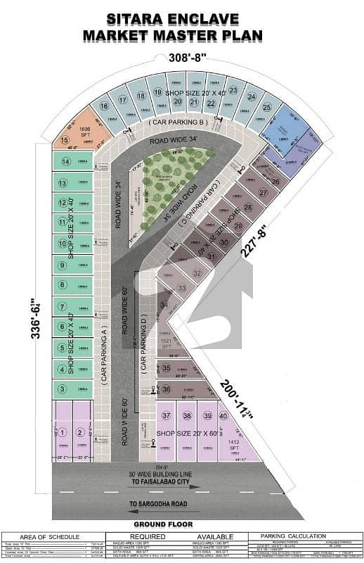 ستارہ انکلیو سرگودھا روڈ,فیصل آباد میں 3 مرلہ کمرشل پلاٹ 2.25 کروڑ میں برائے فروخت۔ ستارہ انکلیو سرگودھا روڈ,فیصل آباد میں 3 مرلہ کمرشل پلاٹ 2.25 کروڑ میں برائے فروخت۔