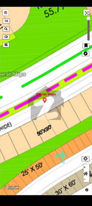 8 marla back open plot for sell