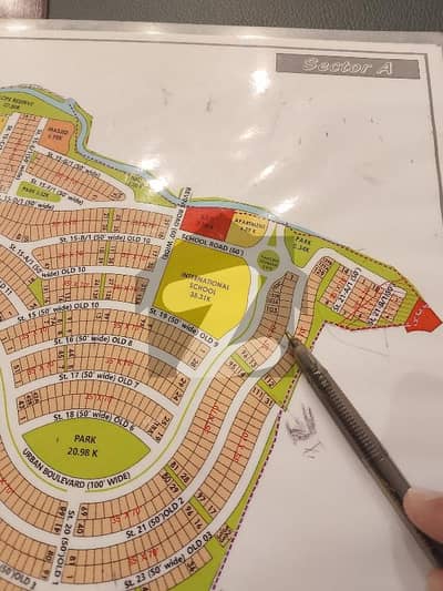 Sector A 10 marla plot with 2 marla extra Land for sale in sector A bahria enclave islamabad Sector A 10 marla plot with 2 marla extra Land for sale in sector A bahria enclave islamabad