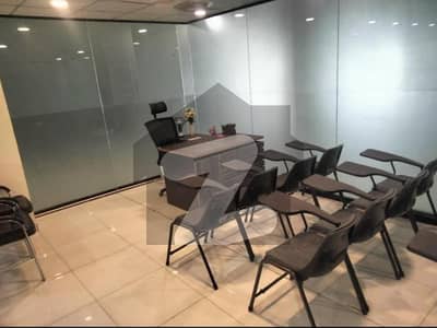 Office Available 1800 Sqft Tile Flooring With Glass Cabin And Elevator For Rent