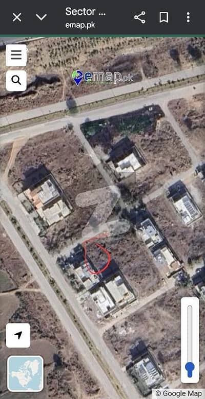 D 12 NEAR TO MARGALLA ROAD MARGALLA FESING PLOT FOR SALE