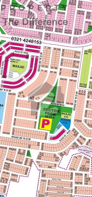 DHA PHASE 9PRISM 80FT ROAD DP POLE CLEAR PLOT AVAILABLE   BEST TIME INVESTMENT   NEAR TO PARK MUSJID SCOOL