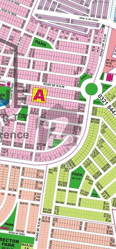 PRIME PLOT PRIME BLOCK SECTOR A 80FT ROAD COMING SOON POSSESSION INSHAALLAH WITH ALL DUES CLEAR   BEST TIME INVESTMENT DHA PHASE 9PRISM