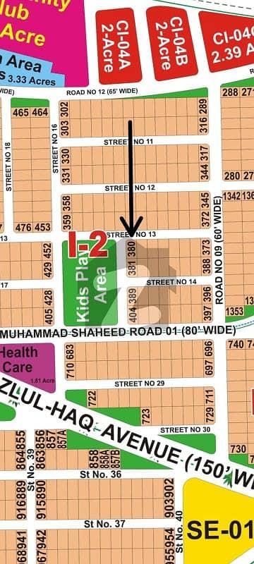 Corner+Park facing plot Available for sale