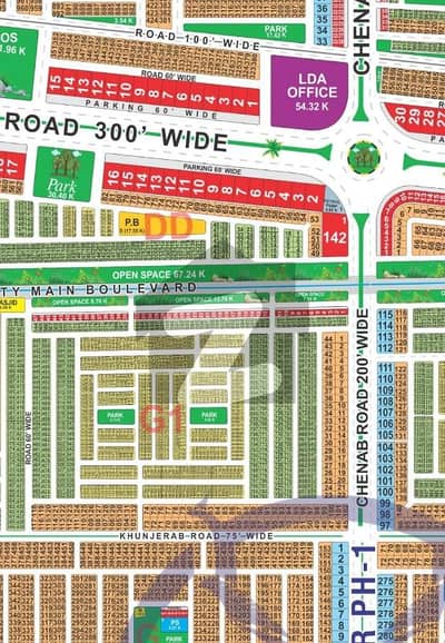 ایل ڈی اے سٹی فیز 1 ایل ڈی اے سٹی,ایل ڈی اے روڈ,لاہور میں 5 مرلہ رہائشی پلاٹ 36.0 لاکھ میں برائے فروخت۔