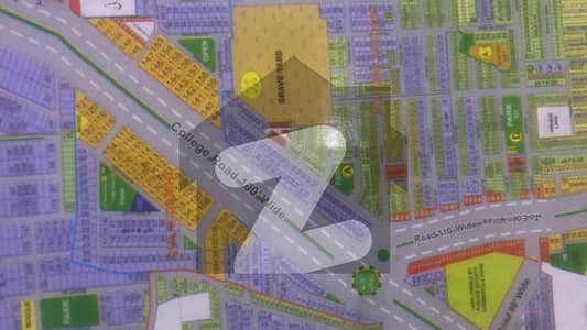 1 Kanal Corner Commercial Plot for Sale Main College Road (Ideal Location)