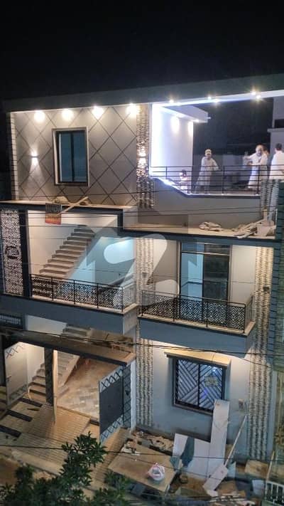 New Brand leased WEST OPEN House Available For Sale In State Bank Society Karachi