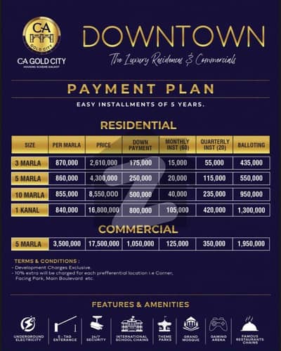 5 M CA GOLD CITY Instalment Plan Available