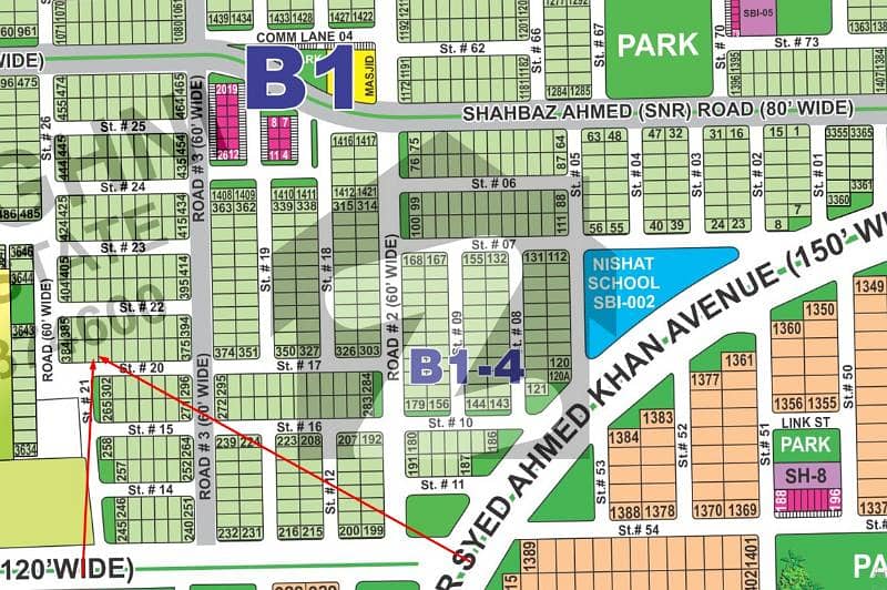 Good Location Possession Plot B1 Good Location Possession Plot B1