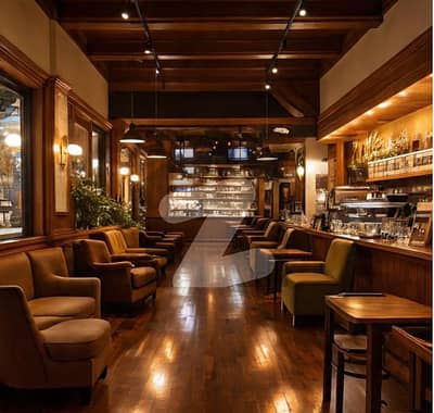 2000 Sqft Cafe with Open Dining Kitchen, Indoor Dining available with Big Parking in New blue are