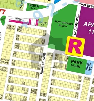 DHA 9 Prism Block R 5-Marla plot for Sale