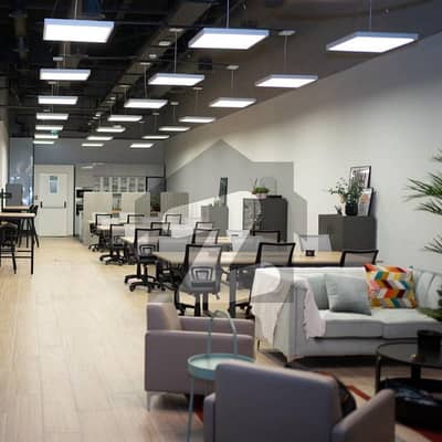 On Excellent Location Office Of 1350 Square Feet Is Available In Contemporary Neighborhood Of Cavalry Ground