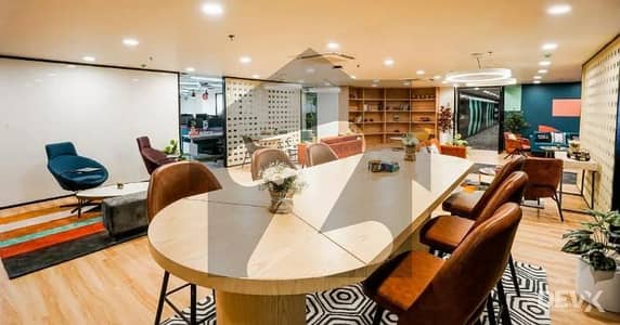 Main Double Road 7500 Square Feet Office Is Available For Rent In MM Alam Road