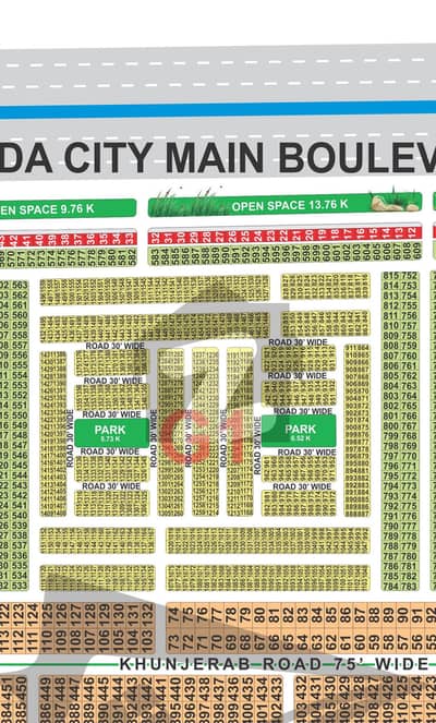 Residential G1 Block 5M Jinnah Sector 5M plot for Sale Hot Location Best Investment