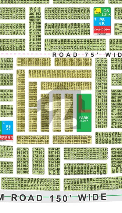 5 Marla L Block Corner Possession plot for Sale Onground Ready for home Construction