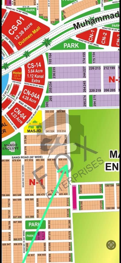 1 Kanal Residential Plot for Sale