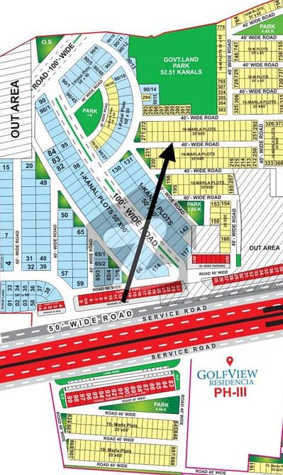 10-Marla GVR-1 Ideal Location