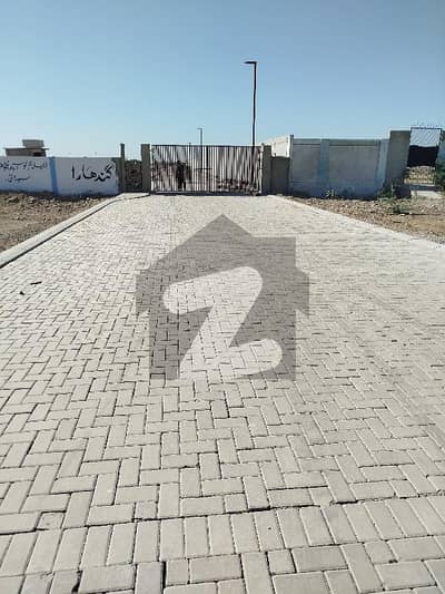 گندھارا سوسائٹی سکیم 33 - سیکٹر 21-اے,سکیم 33,کراچی میں 5 مرلہ رہائشی پلاٹ 1.3 کروڑ میں برائے فروخت۔