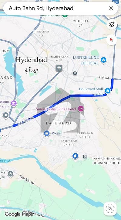6593 sq feet semi commercial industrial title plot for sale at Main Auto Bhan road