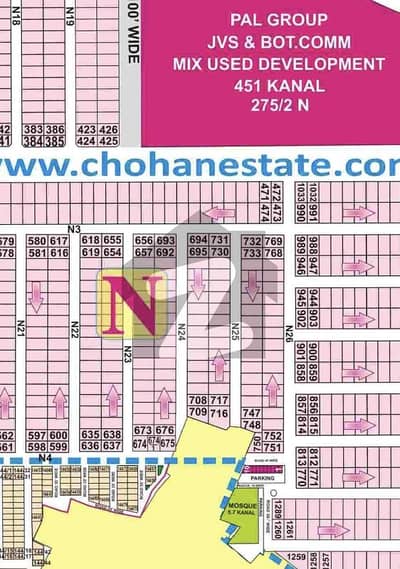 ڈی ایچ اے فیز 6 - بلاک این فیز 6,ڈیفنس (ڈی ایچ اے),لاہور میں 2 کنال رہائشی پلاٹ 7.75 کروڑ میں برائے فروخت۔ ڈی ایچ اے فیز 6 - بلاک این فیز 6,ڈیفنس (ڈی ایچ اے),لاہور میں 2 کنال رہائشی پلاٹ 7.75 کروڑ میں برائے فروخت۔