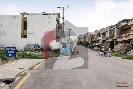 7 Marla Plot Available In CBR Town Block-D 7 Marla Plot Available In CBR Town Block-D