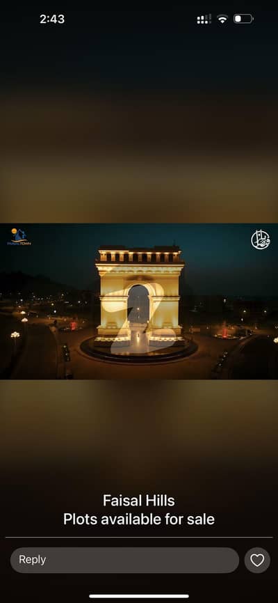 Faisal Hills Block B 1 Kanal Corner Plot For Sale Ideal Location In Faisla Hills Islamabad