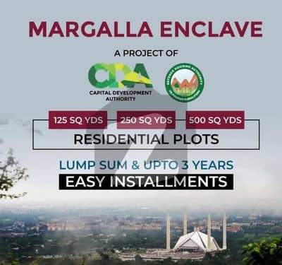 DHA Margalla Enclave ME-1 , 10 Marla Boulevard Corner Best Plot For Sale