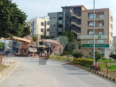 Corner 1st Floor 2- Bed Room's Flat Available For Sale.