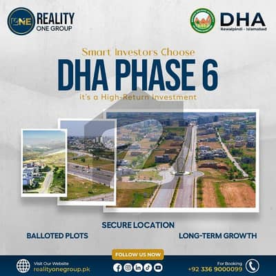 ڈی ایچ اے ڈیفینس فیز 6 ڈی ایچ اے ڈیفینس,اسلام آباد میں 1 کنال رہائشی پلاٹ 1.4 کروڑ میں برائے فروخت۔ ڈی ایچ اے ڈیفینس فیز 6 ڈی ایچ اے ڈیفینس,اسلام آباد میں 1 کنال رہائشی پلاٹ 1.4 کروڑ میں برائے فروخت۔
