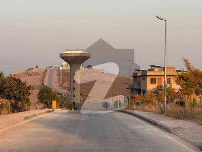 Sector F 1 Kanal Street 9 With One Marla Extraland Back Open Margalla Facing Heighted Location Solid Land Possession Utility Charges Paid Plot for Sale