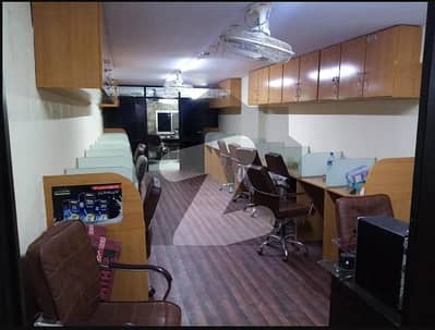 Two independent offices on Main Shahra-e-faisal in front of Jinnah International airport