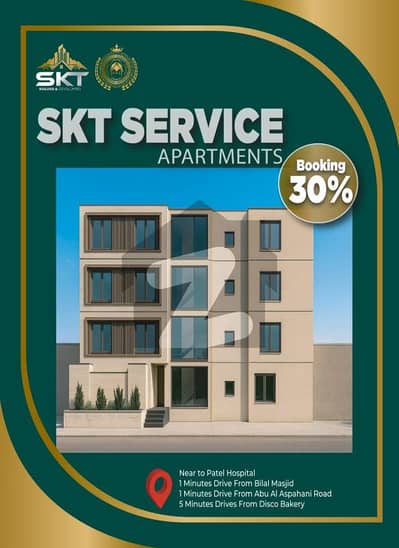 SKT SERVICE APARTMENTS, GULSHAN-E-IQBAL BLOCK 4-A, KARACHI
