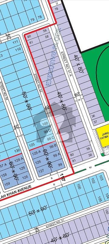 60*90 Sun Face Plot Block A Faisal Hills For Sale