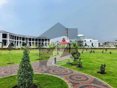 Corner plot in Sector B on 80 feet Double road Close to Masjid,park