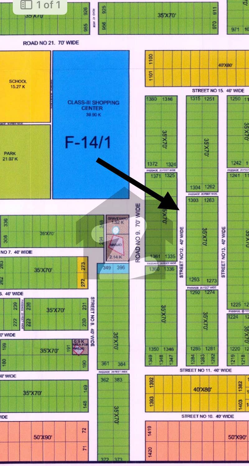 10 Marla Plot For Sale in F14 10 Marla Plot For Sale in F14
