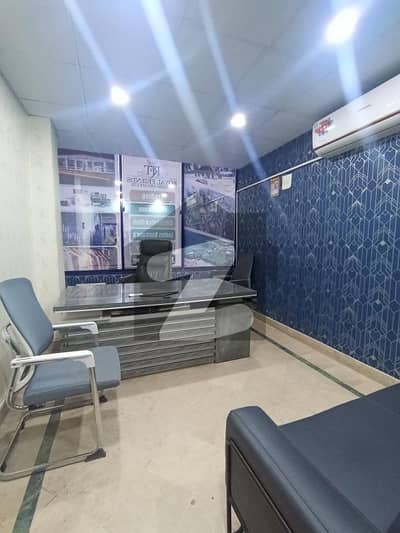 i-8. markaz commcial fully furnished office first floor available for rent ideal location