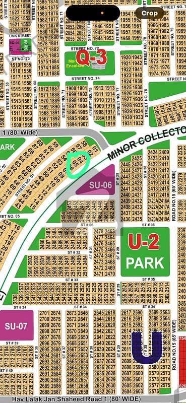 1 kanal plot at 150 feet ring road.