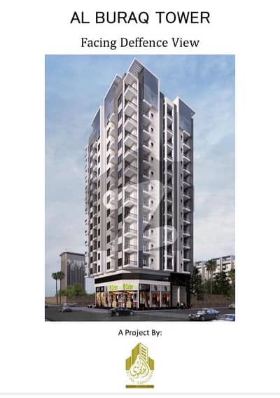 ڈیفینس ویو سوسائٹی کراچی میں 3 کمروں کا 5 مرلہ فلیٹ 1.2 کروڑ میں برائے فروخت۔