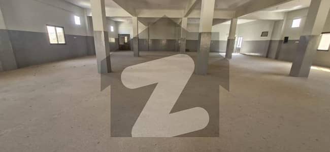 کورنگی انڈسٹریل ایریا کورنگی,کراچی میں 1 کنال فیکٹری 3.5 لاکھ میں کرایہ پر دستیاب ہے۔